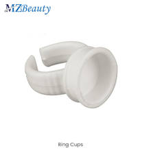 Disposable Ring Cups Tattoo Pigment Inks Holder Eyebrow Eyelash Extension Glue Container Microblading Accessories Supplies 2024 - buy cheap