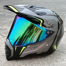 Cascos clásicos para Motocross, casco de motocicleta con lente, para descenso, para carretera 2024 - compra barato