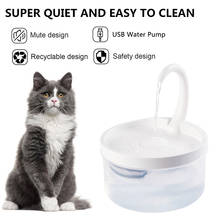 2L Swan Neck Pet Cat Drinking Fountain Cat Water Fountain Dog Drinking Bowl USB Dog Cat Pet Drinker Bowl Container 2024 - buy cheap
