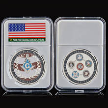 Bandera de los Estados Unidos, militar, Freemason, amistad, moral, coleccionable, Token, valor de moneda 2024 - compra barato