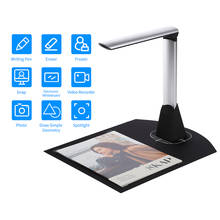 Aibecy BK34 Portable Document Camera Scanner High Speed 5MP Max A4 Size Book Scanner with LED Support 7 Languages for Office 2024 - buy cheap