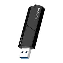 Lenovo-lector de tarjetas USB 3,0 D204 5Gbps, adaptador de tarjetas de memoria SD TF 2 en 1, lector de tarjetas de alta velocidad para ordenador portátil, compatible con 2TB 2024 - compra barato