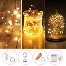 2M LED String Light Garland Wine Bottle Fairy Lights for Home Christmas Wedding Party Decoration Powered by Battery 2024 - buy cheap