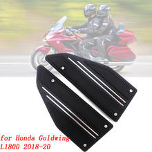 1 pair motorcycle passenger rear pedal carpet for Honda Goldwing GL1800 2018 GL 1800 F6B GL1800 2018 2019 2020 2024 - buy cheap