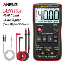 AN113A Digital Transistor Multimeter True RMS with Temperature Tester 4000 Counts Auto-Ranging AC/DC Voltage Meter 2024 - buy cheap