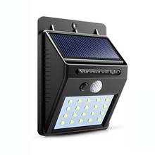 Lanterna led externa à prova d'água, sensor de parede, luz solar, jardim, rua, lâmpada automática de movimento, público, estrada, noite, blubs 2024 - compre barato