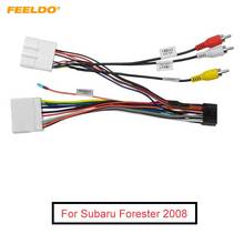 FEELDO Car Stereo Audio 16PIN Android Power Cable Adapter For Subaru Forester CD/DVD Player Wiring Harness 2024 - buy cheap