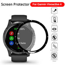 Protector de pantalla 3D para reloj inteligente Garmin vivoactive 4, película protectora suave de borde completo, no cubierta de vidrio, protección Vivoactive4 2024 - compra barato