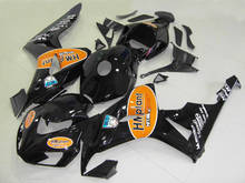 Kit de carenado de molde de inyección para CBR1000RR 06 07 CBR 1000RR CBR 1000 RR 2006 2007 ABS, juego de carenados negro brillante + regalos HF03 2024 - compra barato