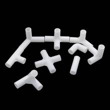 20 Pcs Inside diameter 12mm Straight Elbow Tee Cross Type PVC Connectors Farm Animal Supplies Poultry Cage Installation Tool 2024 - buy cheap