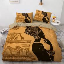 Ropa de cama clásica 3D de la India, juego de funda nórdica, funda de edredón y funda de almohada, tamaño individual, King y Queen 2024 - compra barato