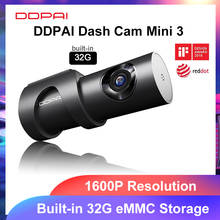 Видеорегистратор DDPAI Mini 3 1600P HD, автомобильная камера Mini 3, автомобильный привод, видеорегистратор 2K, Android, Wi-Fi, умная камера для парковки 24 часа 2024 - купить недорого