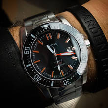 Parnis 44mm Automatic Miyota Movement Diver Watch Waterproof 200m Metal Mechanical Men's Watches Sapphire Glass Wristwatch Men 2024 - buy cheap