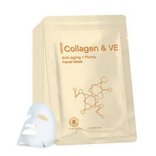 Collagen VE Anti Aging Facial Mask Lifting Anti Wrinkle Facial Mask Beauty Moisturizing Nourishing Facial Care Korean Cosmetics 2024 - buy cheap