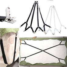 Funda de cama ajustable con cuerda elástica para el hogar, soporte para sábanas, fijación de 8 o 12 Clips, pinzas de tela de escritorio, hebilla para sábanas, 1 Juego 2024 - compra barato