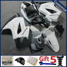 motorcycle cowl For VFR800 2002 2003 2004 2005 2006 2007 2008 2009 2010 2011 2012 VFR 800 ABS plastic Fairing kit white 2024 - buy cheap