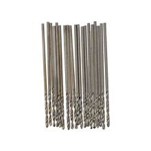 20 Pcs 30mm Long 0.8mm Dia Micro HSS Twist Drill Bit 2024 - buy cheap