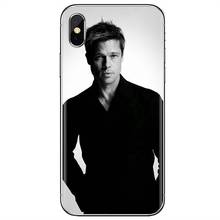 Silicone Phone Shell Cover Brad Pitt Superstar Male For iPhone 11 Pro 4 4S 5 5S SE 5C 6 6S 7 8 X XR XS Plus Max For iPod Touch 2024 - buy cheap