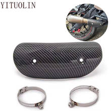 Moto Muffler Heat Shield Exhaust Motorcycle Accessories For HONDA CBR 600RR TRANSALP 650 CBF 600 CBR 600 F4I SHADOW 600 CBF 1000 2024 - buy cheap