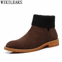 Botas masculinas botas de tornozelo masculino botas masculinas para homem botas masculinas homem cuero chaussure masculino erkek ayakkabi2022 2024 - compre barato