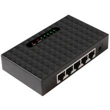 5 portas gigabit switch rede ethernet switch inteligente vlan rede interruptor lan hub completo ou meio duplex troca 2024 - compre barato