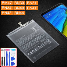 Para Xiaomi Redmi 5 Plus 4X 3X 3S 3 4/ Note 4 4X 5A Pro para Xiao Mi 5X Mi5X batería BN 44 BM47 BN30 BN31 BN34 BN40 BN41 BN43 BN44 2024 - compra barato
