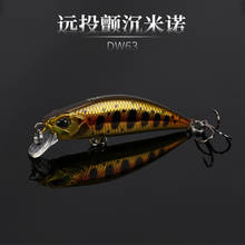 Sinking Mini Minnow Bait 5cm 5g Fishing Hard Lures With Movable Steel Balls for Perch Bass Trout Fishing 2024 - buy cheap