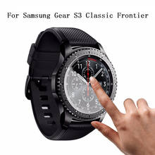 Película protetora de vidro temperado clássica, película antiarranhões para samsung gear s3 frontier 2024 - compre barato