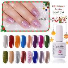 Arte Clavo Christmas Series UV Gel Nail Polish 15ml Soak Off Gellack Nail Art Manicure Lacquer Varnish 131 Colors For Choose 2024 - buy cheap