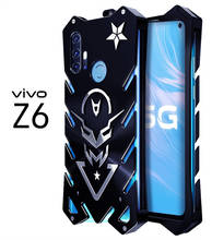 Zimon Aluminum Metal Body Cover Fundas For Vivo Z6 Case Coque Back Cover Shockproof Phone Protective Shell 2024 - buy cheap