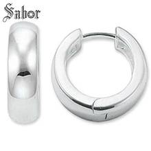 Серьги-кольца на петлях для женщин, высокое качество, циркониевые модные украшения для вечеринок 2024 - купить недорого