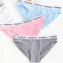 Voplidia  Cotton Underpants M-3XL Women Panties Sexy Underwear Low-Rise Female Briefs Soft Underwear Female Lingerie 3 Pcs/set 2024 - buy cheap
