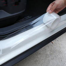 Car Door Sill Scratchproof Stickers Protector Nano Tape for Suzuki SX4 SWIFT Alto Liane Grand Vitara Jimny S-Cross 2024 - buy cheap