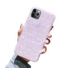 Glitter Shell Grain Bling Transparent Soft TPU Phone Case for iPhone 11 XR 6 6S 7 8 Plus X 10 XS MAX Silicone Back Cover 2024 - buy cheap