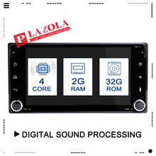 Radio con GPS para coche, reproductor Multimedia con Android 9,0, 2Din, para Toyota Land Cruiser 100, 200, Prado 120, 150, Rush, Corolla, Hiace, Yaris, HiluxCar 2024 - compra barato