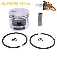 Heavy Duty 46mm * 1.5mm Piston Pin Ring Circlip Kit Fit For STIHL MS290 029 Chainsaw Cylinder Replace Part # 1127 030 2003 2024 - buy cheap