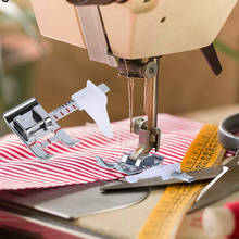 Pies de prensatelas para máquina de coser, guía ajustable para JUKI Janome, mango bajo, Singer Brother, regla de costura 2024 - compra barato