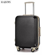 KLQDZMS 20"22"24"26"28inch ABS＋PC  Rolling Luggage Spinner Men Women Trolley Travel suitcase  Carry On Suitcases 2024 - buy cheap