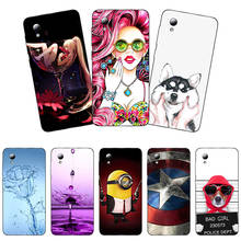 Soft Silicone Phone Case For ZTE Blade L8 6.3" Printing Rose Flower Animal Cute Cartoon Prattered back case For ZTE Blade L8 2024 - buy cheap