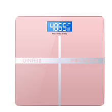 Balança corporal eletrônica bluetooth, balança de chão para gordura corporal com display iluminado inteligente, balança digital de peso corporal com led 2024 - compre barato