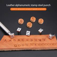 Alphabet Letters Stampers Alloy Steel Stamp Punch Metal Letter Punching Leather Tools Logo DIY Leather Craft Making Accessories 2024 - buy cheap