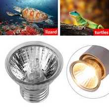 Tortoise Turtle Light Pet Heating Lamp Light UVA + UVB Full Spectrum Sunlamps Basking Reptile Low-intensity Lights 25W-75W Bulb 2024 - buy cheap