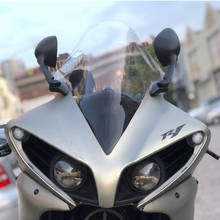 For Yamaha R1 YZFR1 09 Motorcycle Front Windshield Double Bubble Fairing Windscreen Wind Deflector YZF1000 YZF 1000 2009 - 2014 2024 - buy cheap