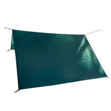 FLAME'S CREED Tarp Tent Floor footprint camping beach picnic Waterproof Tarpaulin sun shelter 2024 - buy cheap