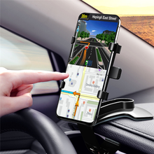 XMXCZKJ-Soporte Universal para salpicadero de coche, accesorio para teléfono móvil con Clip giratorio de alta elasticidad, para iphone 12, Xiaomi 9, Samsung 2024 - compra barato