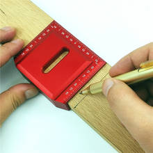 Woodworking Line Scriber 90 Degree Square Ruler Precision Scribing Gauge Measuring Tool 2024 - buy cheap