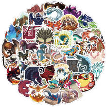 10/50Pcs/Pack Monster Hunter Stickers Divination Stickers For Luggage Laptop Refrigerator Motorcycle Skateboard Pegatinas 2024 - buy cheap