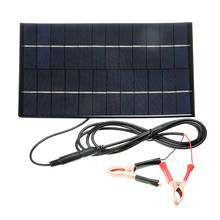 Mayitr-Panel Solar portátil para el hogar, módulo de energía de 5,5 W y 12V, Cargador rápido de teléfono móvil, bricolaje 2024 - compra barato