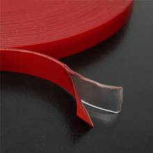 Transparent Double Sided Adhesive Silicone Double Sided Tape Sticker Super Strong Transparent Acrylic Foam Adhesive Tape 2024 - buy cheap