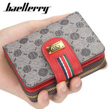 Baellerry Women Short Wallet Made Of Leather Fashion Hasp Bifold Card Holder Large Capacity Ladies Small Coin Purse Money Bag 2024 - buy cheap